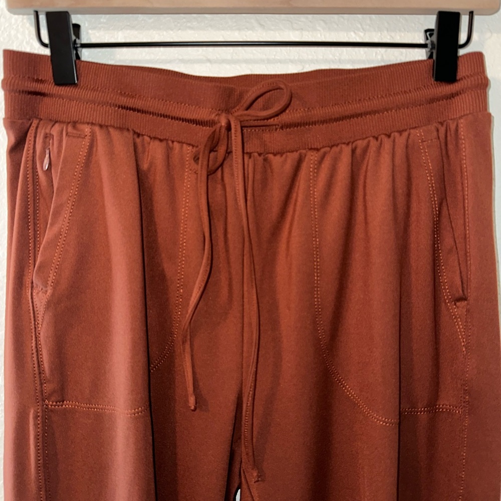 Pumpkin spice joggers with pockets